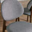 Katiranoma 47cm H Fabric Upholstered Side Chair in Grey