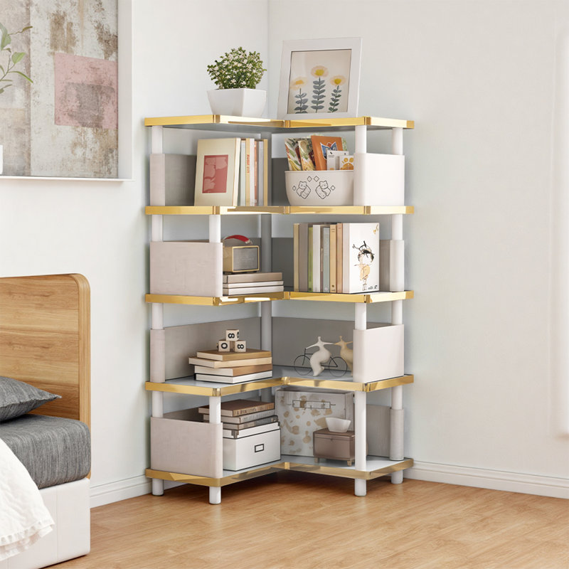 116cm H x 46.5cm W Metal Bookcase