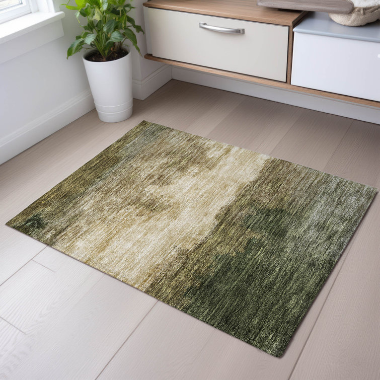 Premium Machine Washable Ducote AMF1070 Modern Rug