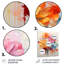 Collage kaléidoscope I - décor mural abstrait en métal-1854560381
