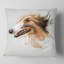 Portrait d'un chien brun - aquarelle-30746511-30746515