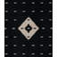 Tapis noir en polyester 5 pi 3 po x 7 pi 6 po Foundry Select Canella-382902444