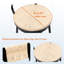 Pivot large de 15,94 po Layza avec tabourets de siège-762141696