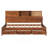 Versatile Wooden Daybed with Multiple Functionalities for Relaxation and Organization