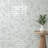Subway 12 in. x 12 in. Glossy Glass Mosaic Wall Tile-89351310