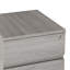 Classeur vertical à deux tiroirs avec serrure et rangement Techni Mobili, gris, armoire