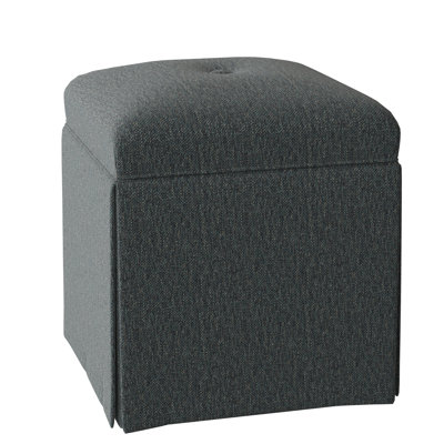 Linden 19" Wide Square Storage Ottoman