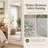 59" x 16" Slim Frameless Full Length Mirror with 5mm HD Silver Glass, Shatter-Resistant Safety Backing and Rounded Corners-1497244290