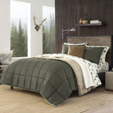 Alpine Eddie Bauer Reversible Microsuede Comforter Set