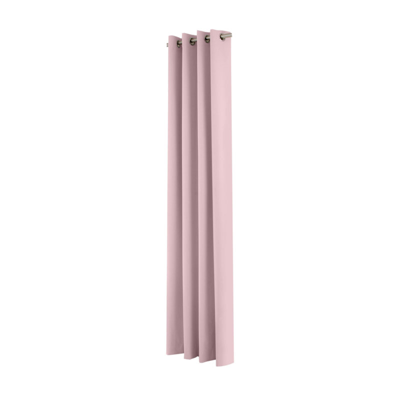 Ensemble de 2 rideaux occultants Solar Max, Rose