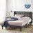 Martinez Upholstered Wingback Bed-10042696