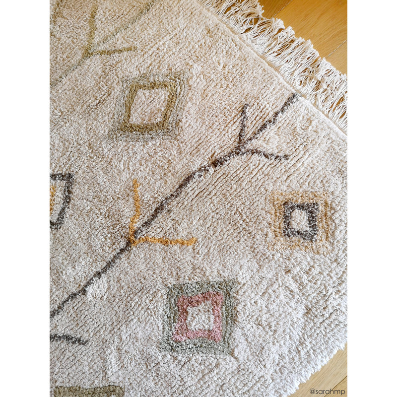 Kaarol Earth Area Rug, Rectangle 4'7" x 6'7"