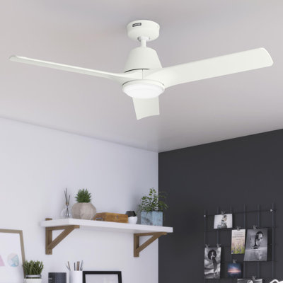 Hunter 52 Inch Aeronaut  Wi-Fi ENERGY STAR® Damp Rated Ceiling Fan With Lights And Remote