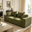 88.58''W Uphostery Sofa With Square Arm-694087918