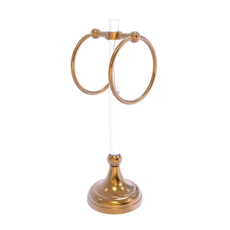 Jarrell 2 Countertop Towel Stand, Brushed Bronze