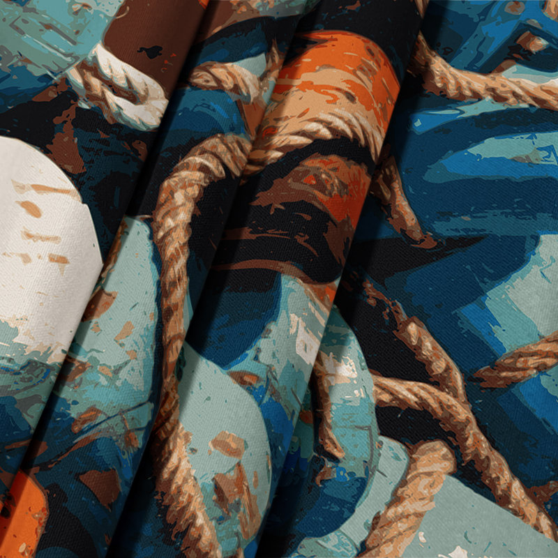 Tapisserie murale Nautical Buoys, 26 po x 36 po