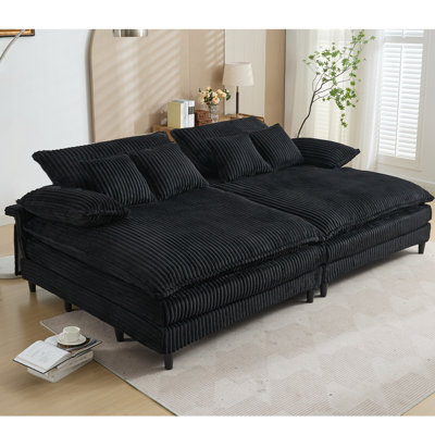 Méridienne surdimensionnée double l 109 po