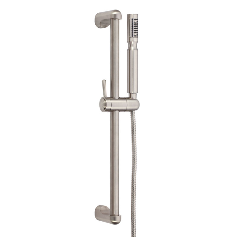 Pomme de douche à glissière volume multifonction Shower Heads, Nickel brossé
