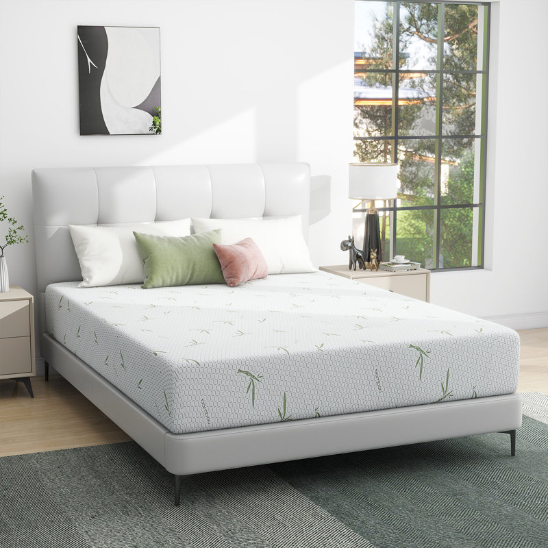 Fairbury Medium Gel Memory Foam Mattress in a Box, Full, 10"