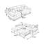 Canapé modulaire Black Cat-1998770497