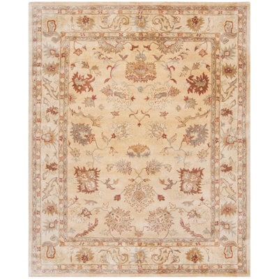 Tapis oriental en laine touffeté à la main Bulwinder