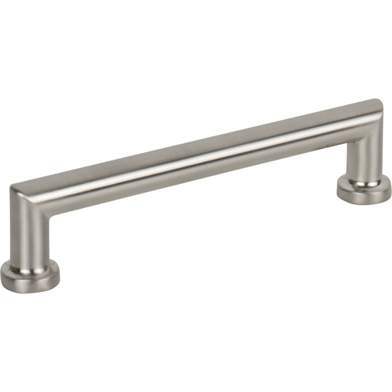 Morris 12" Center to Center Bar Pull, Brushed Satin Nickel, 5 1/16" Center to Center