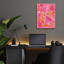  «Mushroom In Fall» par Club Daydream, art mural en verre acrylique, 12 po x 16 po