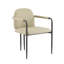 Chaise de salle à manger avec cadre en fer, ensemble de 2 espresso-849111255-849111252