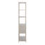 Barbuto 185cm H x 77cm W Metal Standard Bookcase