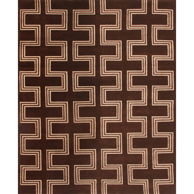 Ralph Lauren Turning Path Wool Geometric Rug