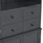 Buffet 75 autoportant avec huche et portes style Shaker-1957887380