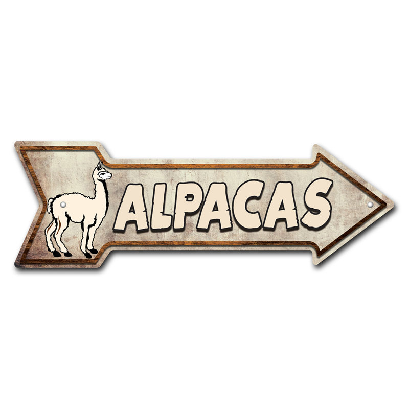 Décalcomanie murale Alpacas Arrow