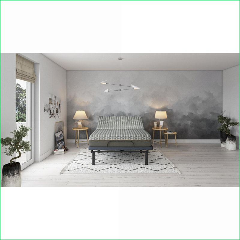 Matelas Matelas hybride en mousse viscoélastique infusée de cuivre 14 po avec ressorts de soutien | Mousse + Ressorts | Simple TG