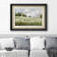 Green Meadow Under Stormy Clouds Nature Wilderness, reproduction d'art sur papier-91356538-91356539