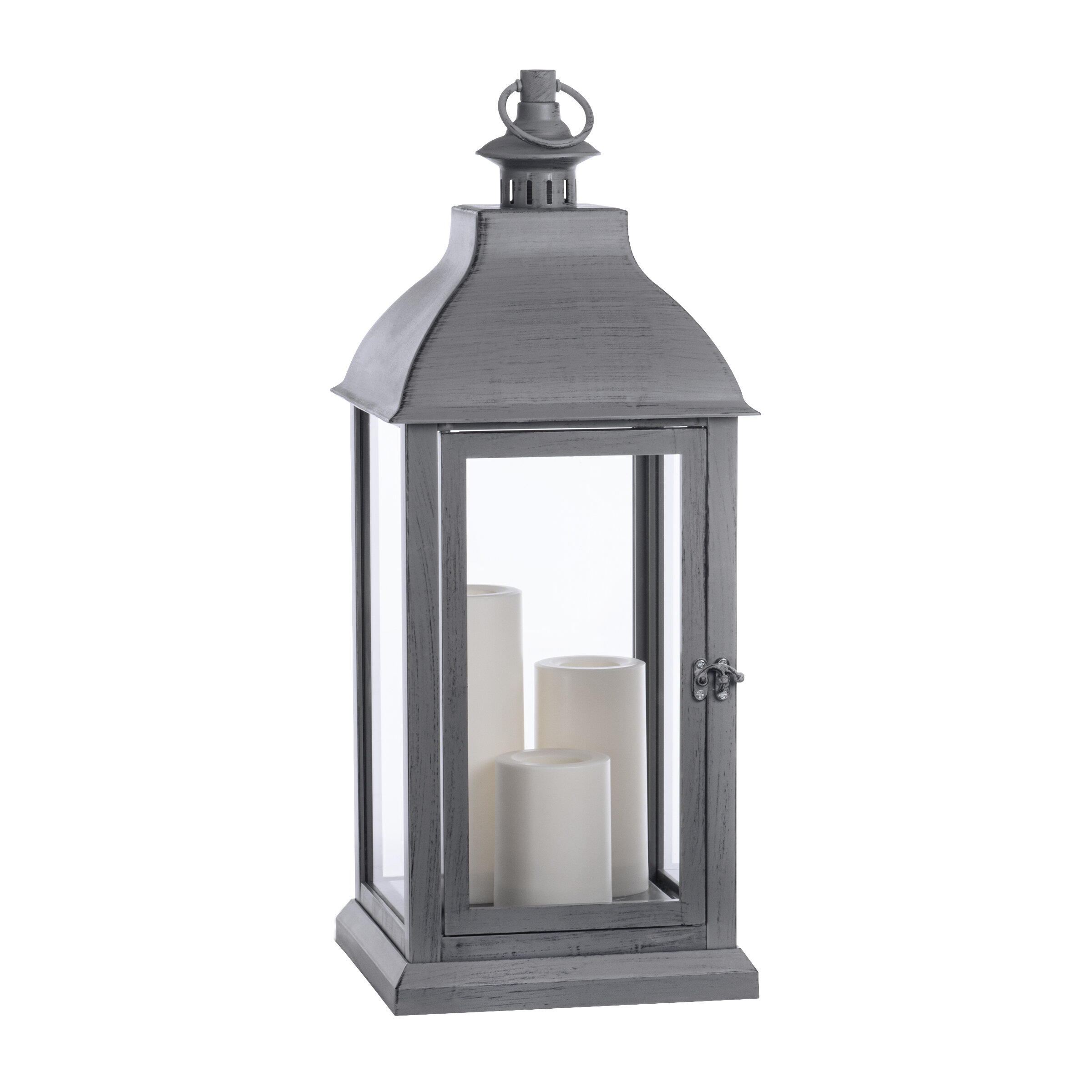 Sterno Home 226 Battery Powered Integrated Led Outdoor Lantern With Electric Candle And Reviews 2363