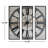Promontory Steel and Wood Wall Clock