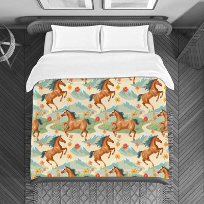 Housse de couette cheval