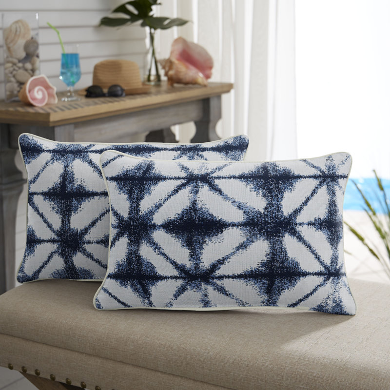 Geometric Outdoor Throw Pillow