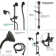 Kingston Brass Made to Match Shower System with Slide/Grab Bar and Hand Shower