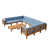 Teak Frame / Blue Cushion is out of stock