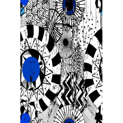 Tapis d'entrée de qualité supérieure (3,3 x 6,6 pi), 100% polyester, hauteur des poils de 0,4 po | Pois antibactérien antidérapant en PVC | Lavable à la machine, impression numérique 3D | Idéal pour le salon, la chambre à coucher et le vestibule