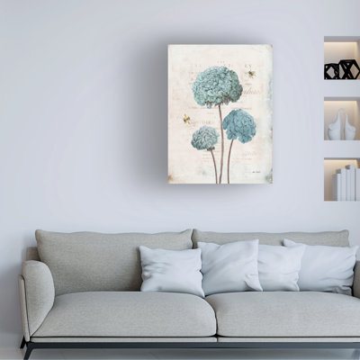 «Geranium Study I» par Katie pertiet, impression sur toile tendue