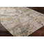 Tapis gris abstrait en polyester tissé à la machine-70926748