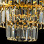 Lustre en cristal 3 lumières Aschim