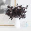 10 pièces de fleurs artificielles noires en soie artificielle Babys Breath pour Halloween-1998938893