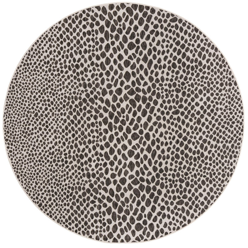 Tapis d'extérieur Destiny, Rond 7 pi 10 po