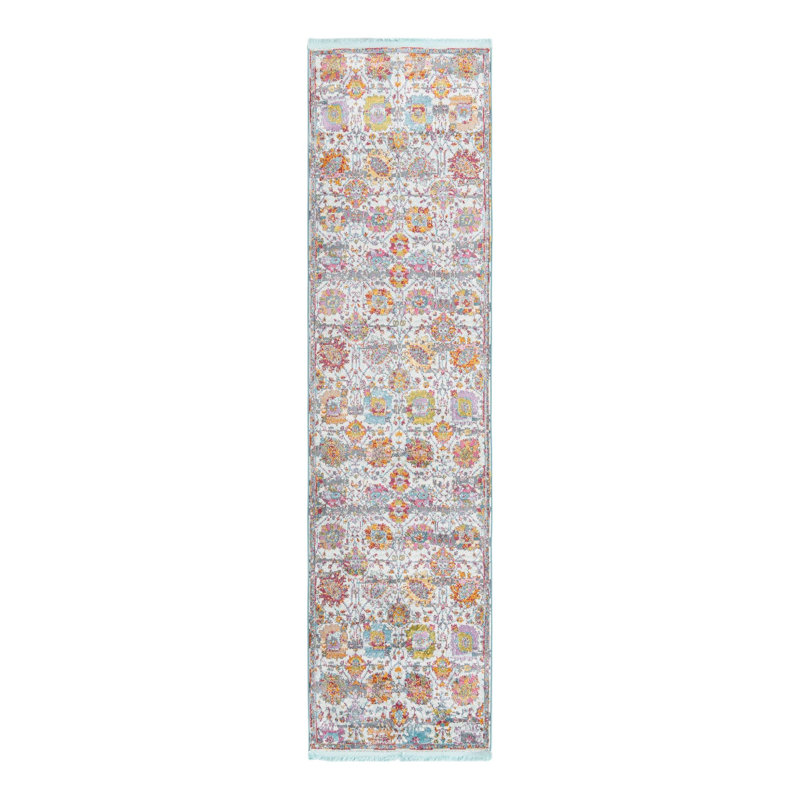 Haefner Floral Indoor Rug, Runner 2'7" x 10'