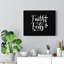 Faith And Fear Cross - Wrapped Canvas Print-667000633