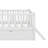 Wood Platform Bed With Guardrail And Trundle-1764027382