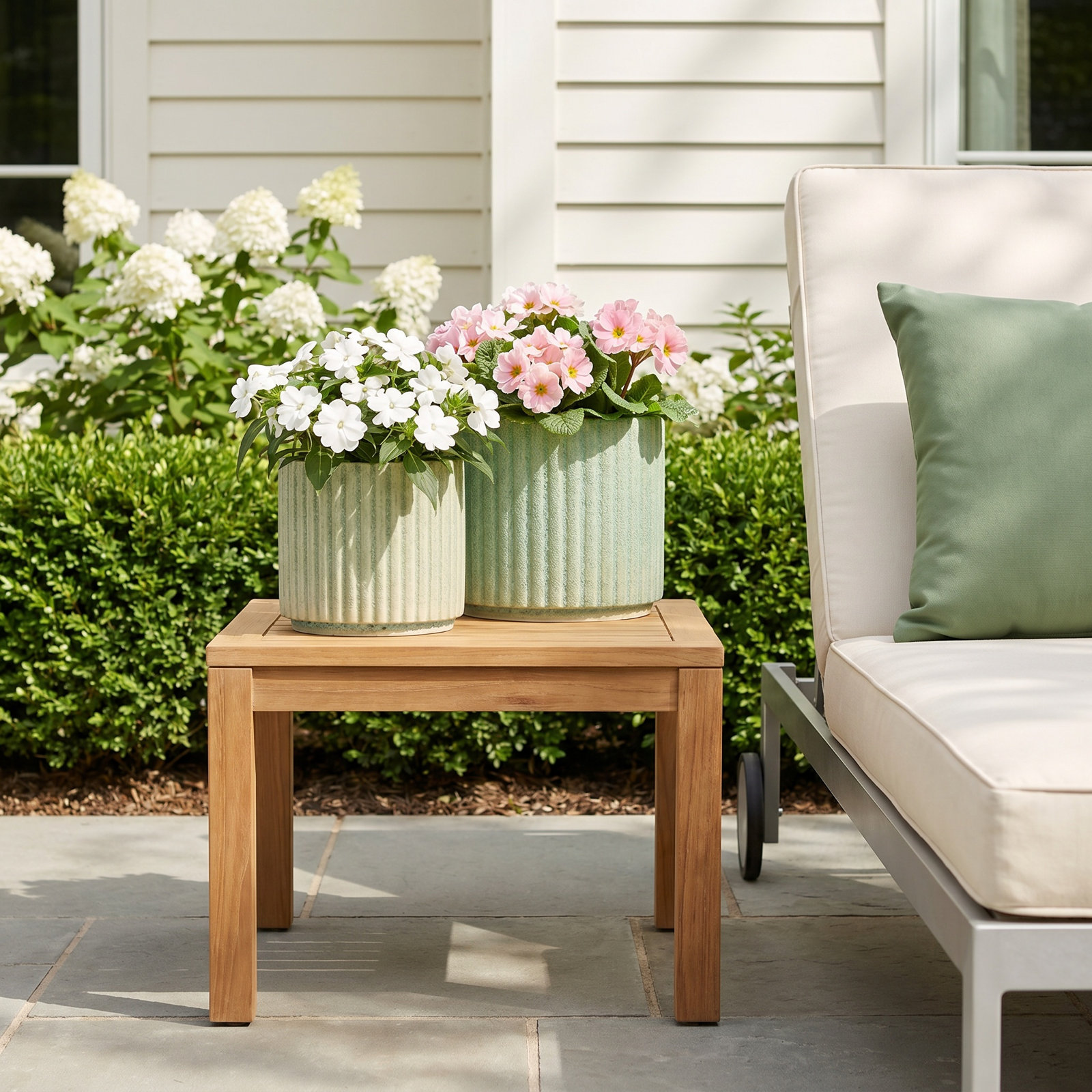Serpentine 7" Ceramic Pot Planter